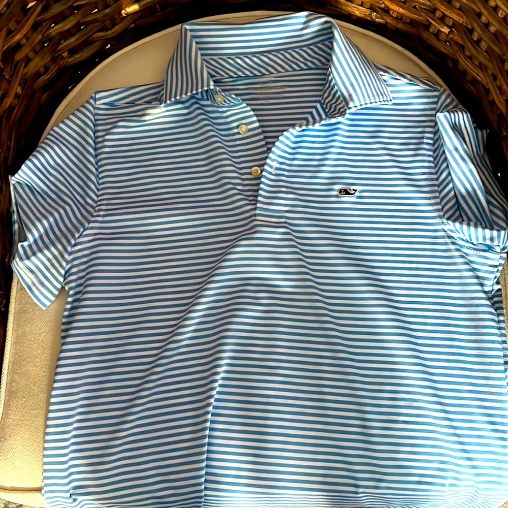 Vineyard Vines Boy’s Sankatay Striped Polo